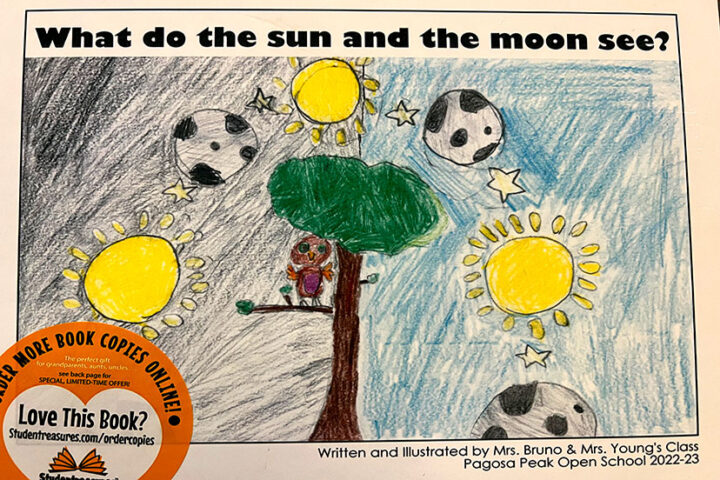 1st and 2nd Grade Students Create Poetry at Pagosa Peak Open School