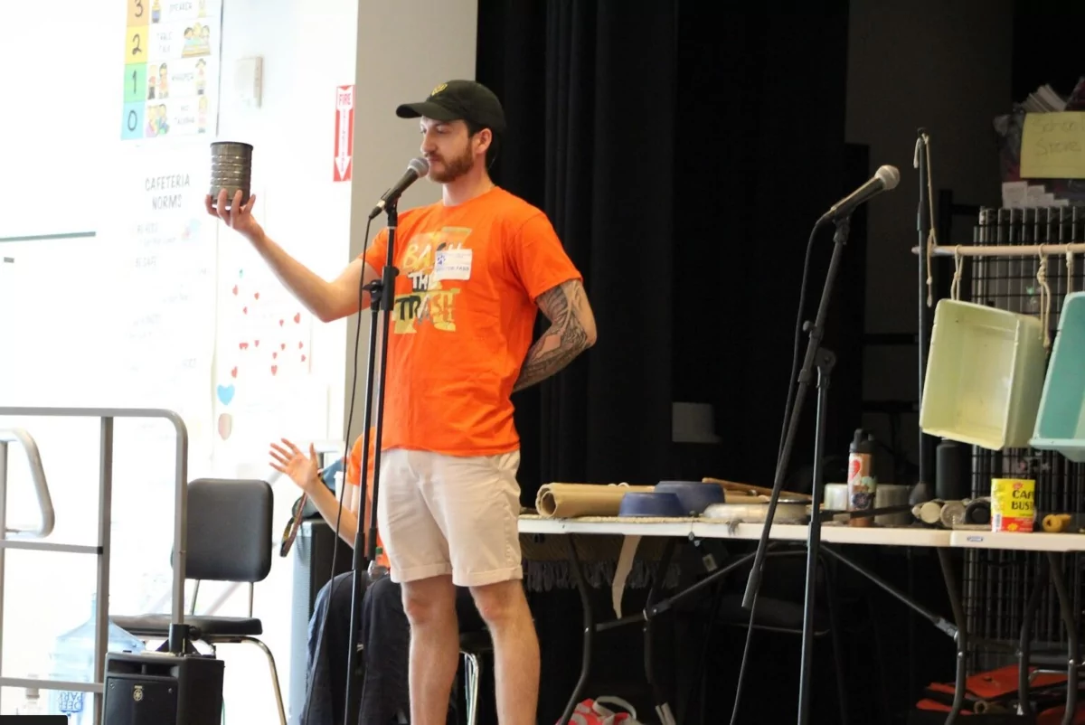 Hamilton Avenue School in Greenwich Connecticut Held Its “Bash the Trash” STEAM Day